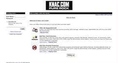 Desktop Screenshot of mailbox.knac.com