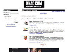Tablet Screenshot of mailbox.knac.com